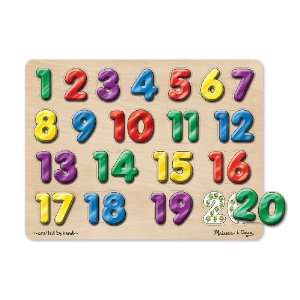  Spanish Numbers Sound Puzzle Toys & Games
