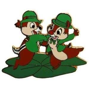  Disney/Chip & Dale St.St Patricks Day pin 