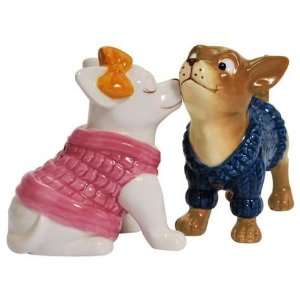  Chihuahua Sweathers 3.25 Dogs Salt and Pepper Shakers 