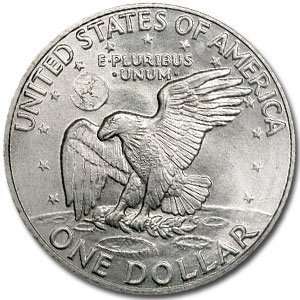   Size Dollar Dwight Eisenhower Ike   Order 5 Coins for 