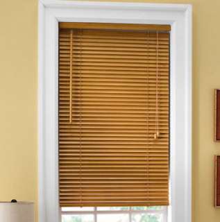 Oak Wood Window Blinds 25 x 40 Home Decor Accent NEW B1742  