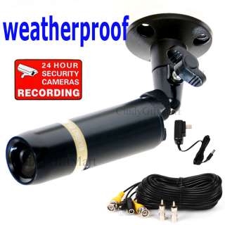 SONY CCD Bullet Security Camera Surveillance Wide Angle Home Video 