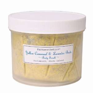  Farmaesthetics Yellow Cornmeal & Lavendar Bud Body Scrub 