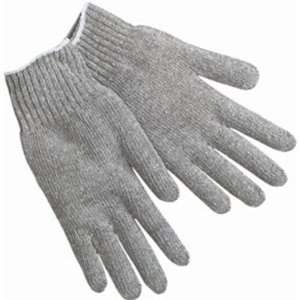  Safety Gloves   Cotton/Polyester String Knit (Gray) Heavy 