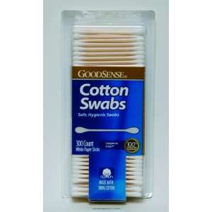  Good Sense Cotton Swabs, Cotton Swabs 300Ct, (1 EACH 