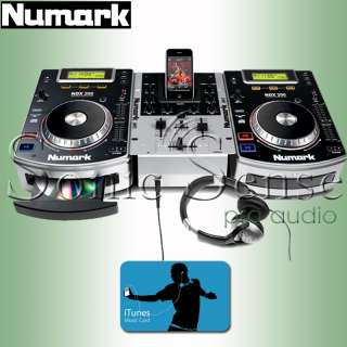 Numark iCD DJ In A Box ICDDJINABOX i CD DJ System 798304150490  