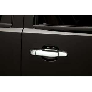   Chrome Stainless Steel Door Handle Covers   4 Dr with Passenger Keyhol