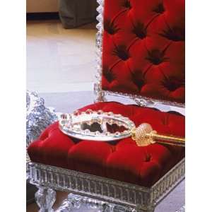 Crystal Chairs and Mirror, Collectors Items, Baccarat Museum, Hotel 
