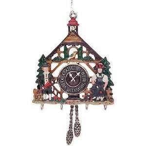 Cuckoo Clock German Pewter Christmas Tree Ornament