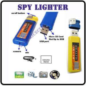 Lighter DVR Mini DV USB Spy Hidden Camera Cam Camcorder  