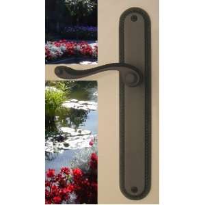 Mortise Lock Entry Door Lockset with Deadbolt Florentine Lever Handle 
