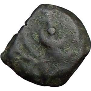 ALEXANDER JANNAEUS 103BC Jerusalem Genuine Ancient Coin Upside down 