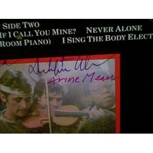  Cara, Irene Debbie Allen Anne Meara LP Signed Autograph 