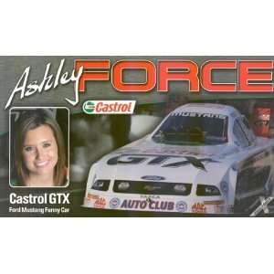  2007 Ashley Force Castrol 1st issued postcard 