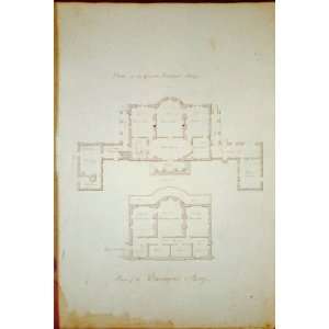  Benjamin Henry Latrobe Design, Virginia c1797