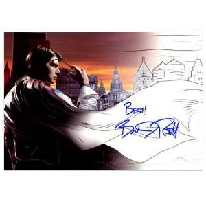 Brandon Routh Autographed Superman Returns 8.5x12 Superman to Comic 