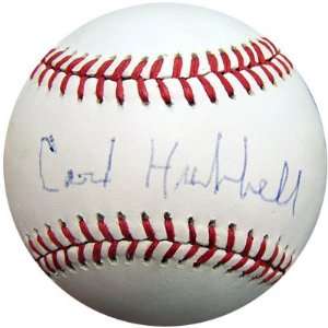  Autographed Carl Hubbell Ball   NL PSA DNA #K07274 Sports 