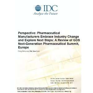   Pharmaceutical Summit, Europe Craig Simpson, Eric Newmark Books