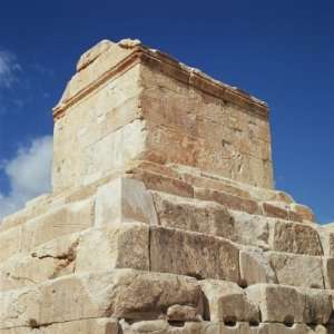 Tomb of Cyrus the Great, Pasargadae, Iran, Middle East Photographic 