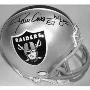 Dave Casper Oakland Raiders Autographed Riddell Mini Helmet with HOF 