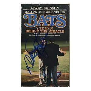 Davey Johnson Autographed/Signed Bats Book