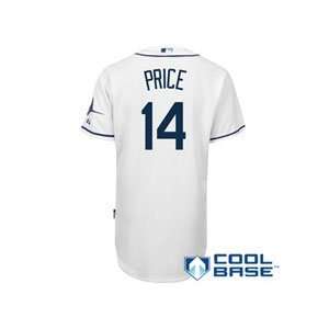 Tampa Bay Rays Authentic David Price Home Cool Base Jersey  