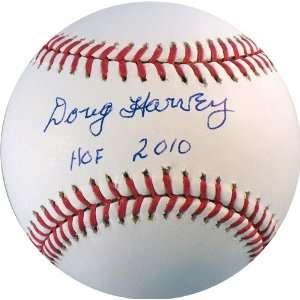 Doug Harvey Autographed/Hand Signed Rawlings Official MLB Baseball 