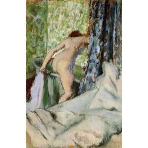    The Morning Bath Edgar Degas Hand Painted Art