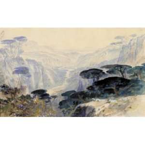  FRAMED oil paintings   Edward Lear   24 x 14 inches 