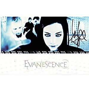  Evanescence Autographed Signed Promotional Fallen Item 