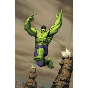   Incredible Hulk #1 Cover Hulk by Gary Frank, 48x72