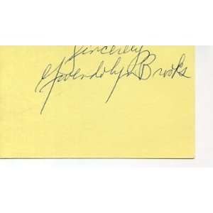 Gwendolyn Brooks Pulitzer Prize Poet Author Signed Auto   Sports 