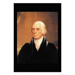 James Madison Giclee Poster Print by Chester Harding, 18x24