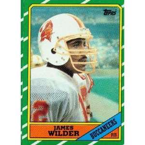  1986 Topps #375 James Wilder   Tampa Bay Buccaneers 