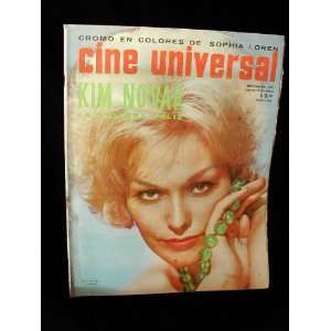  Cine Universal Magazine 1963 Kim Novak, Sophia Loren, Rita 
