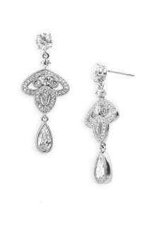 Nadri Ankara Cubic Zirconia Teardrop Earrings ( Exclusive 