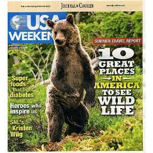   Bear on Cover, Kristen Wiig/Saturday Night Live SNL USA Today Books