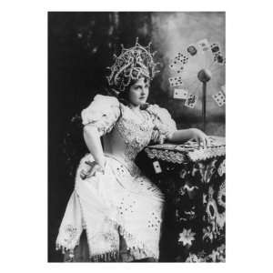  Lillian Russell, American Actress, in Role of a Gypsy 