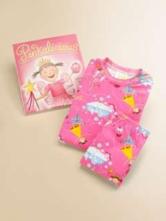 Books To Bed   Toddlers & Little Girls Pinkalicious PJ & Book Set