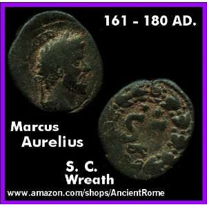 Marcus Aurelius Roman Provincial Mint. GREAT PROFILE.