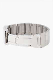   Martin Margiela Silver Tone Watch Link Bracelet for men  