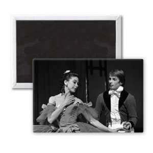 Rudolf Nureyev and Margot Fonteyn   3x2 inch Fridge Magnet 