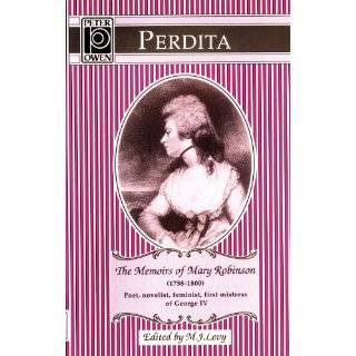 Perdita The Memoirs of Mary Robinson by Mary Robinson (Sep 13, 1995)