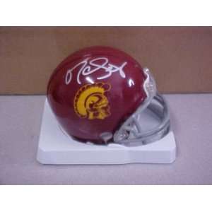 Matt Leinart Hand Signed Autographed USC Trojans Mini Helmet