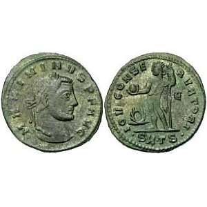  Maximinus II Daia, Late 309   30 April 313 A.D.; Silvered 