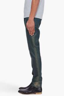 Marc Jacobs Glossed Blue Jeans for men  