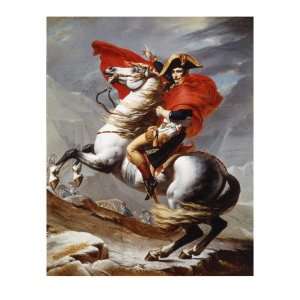Napoleon Bonaparte, 1769 1821, Emperor of the French, Crossing the 