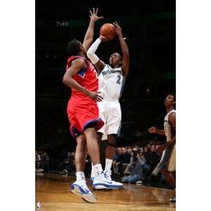   Washington Wizards John Wall and Thaddeus Young by Ned Dishman, 48x72
