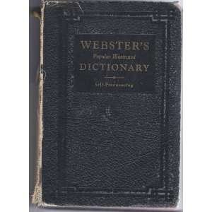    Websters Polular Illustrated Dictionary Noah Webster Books