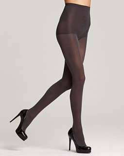 DKNY Basic Opaque Coverage Control Top Tights   Contemporary 
